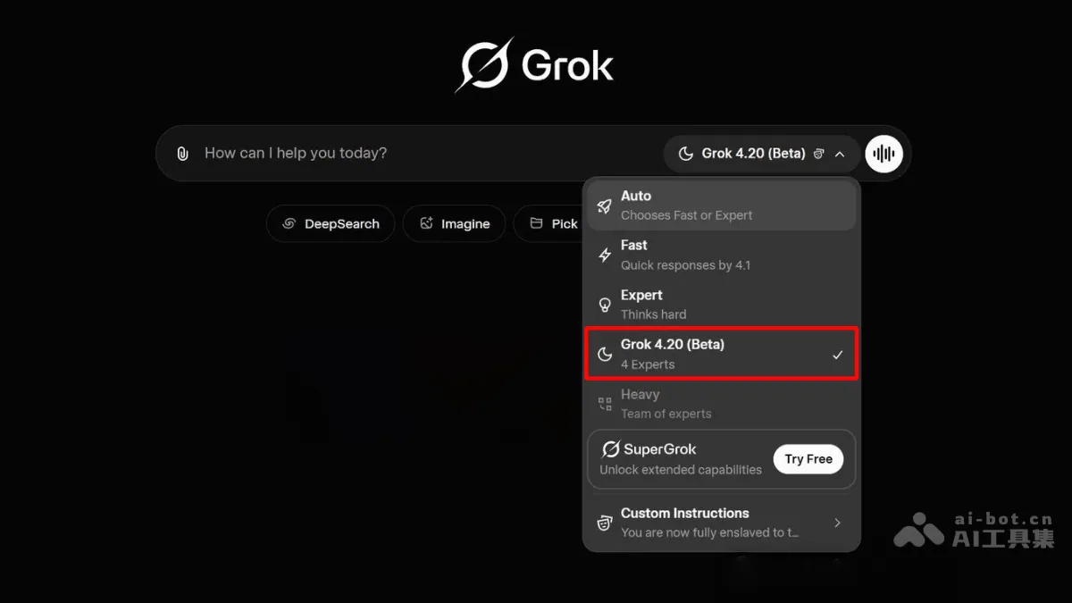 Grok 4.20 - xAI's next-generation multi-agent AI model