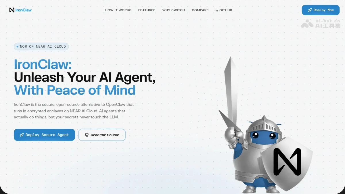 IronClaw - An open-source local security AI assistant from the NearAI team